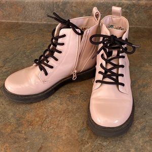 Pink boots